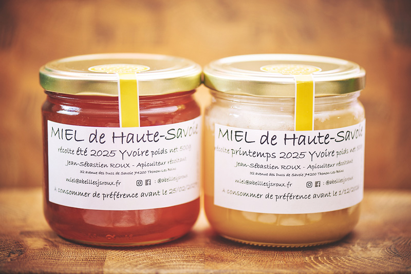 Duo de miel printemps été pots 500g